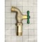 Thrifco Plumbing 1/2 Inch MIP x 3/4 Inch GHT SOT Brass Hose Bibb, ARROWHEAD 6415101 - alternate 4